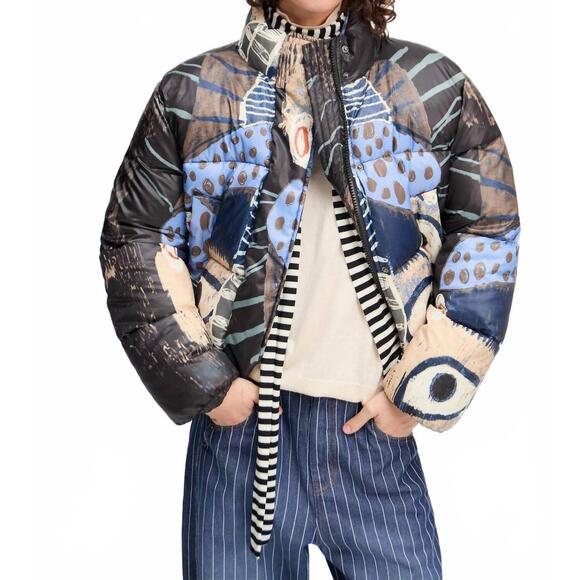 MUNTHE Jackets & Blazers - NEW MUNTHE juba puffer jacket in abstract